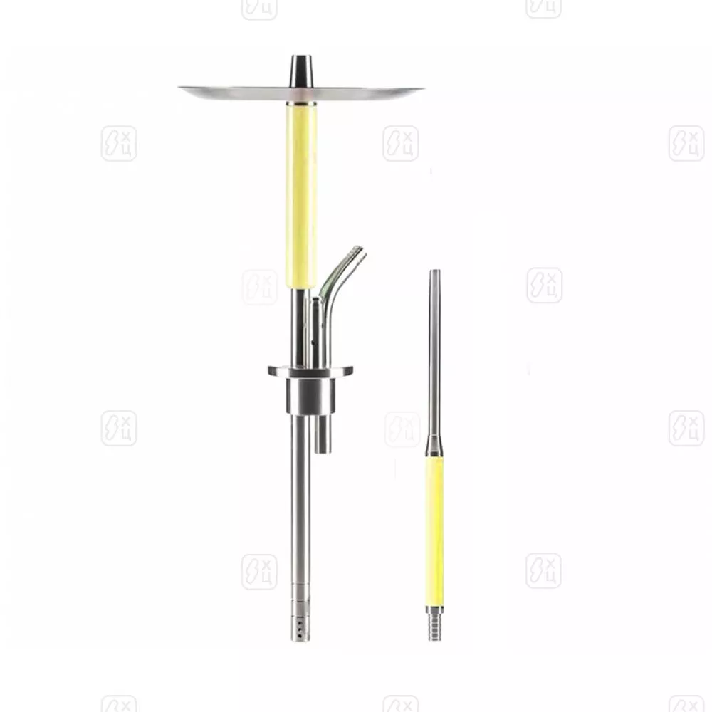 85_Кальян_MEXANIKA_Mini_Yellow_мундштук_желтый_2