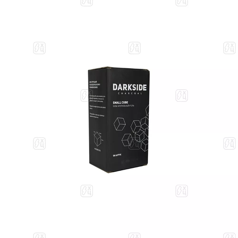 Уголь кокосовый DARKSIDE CHARCOAL (SMALL CUBE, 96шт.), 1 000 г копия