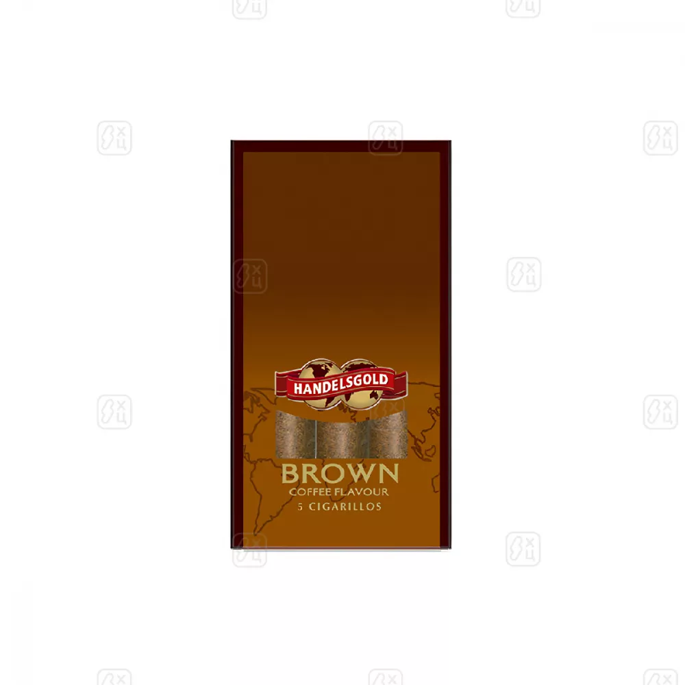 Сигариллы_Handelsgold_Кофе_Браун_пачка_5_шт_