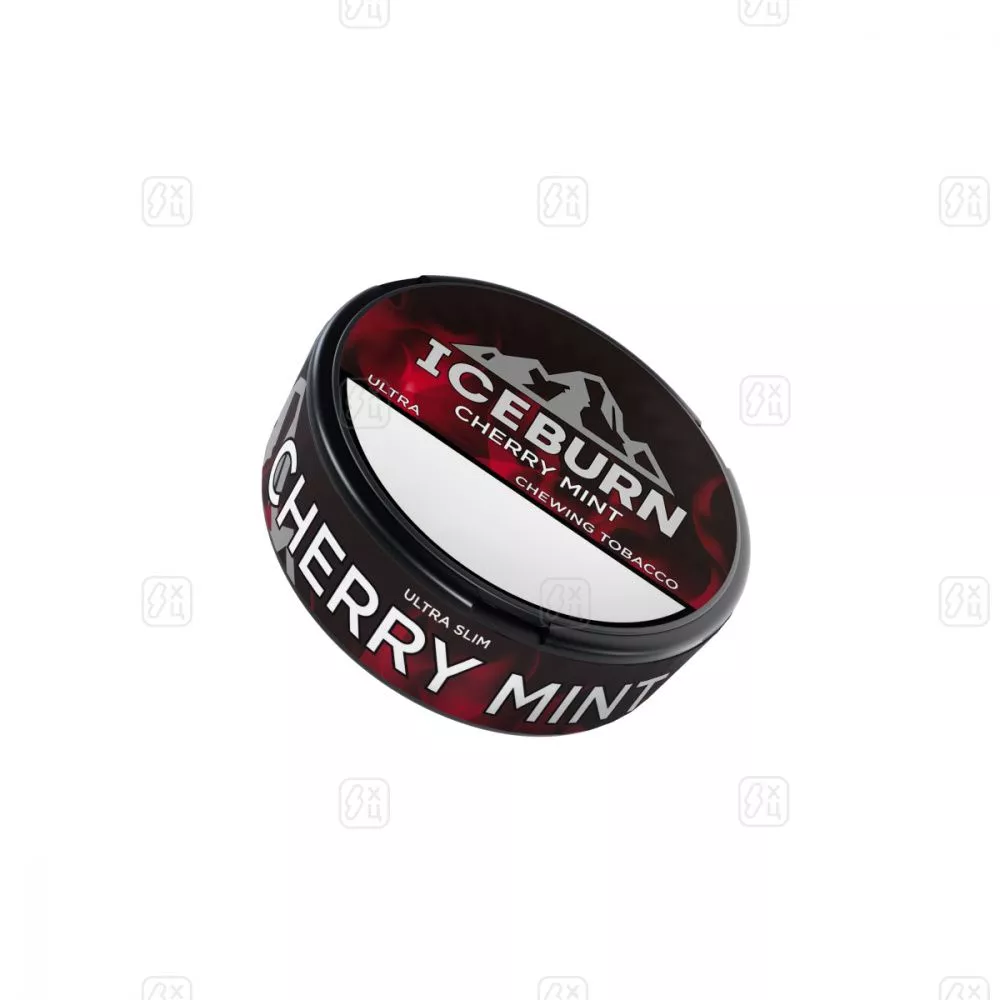 Жевательный_табак_Iceburn_Slim_mini_Ultra_Cherry_mint_