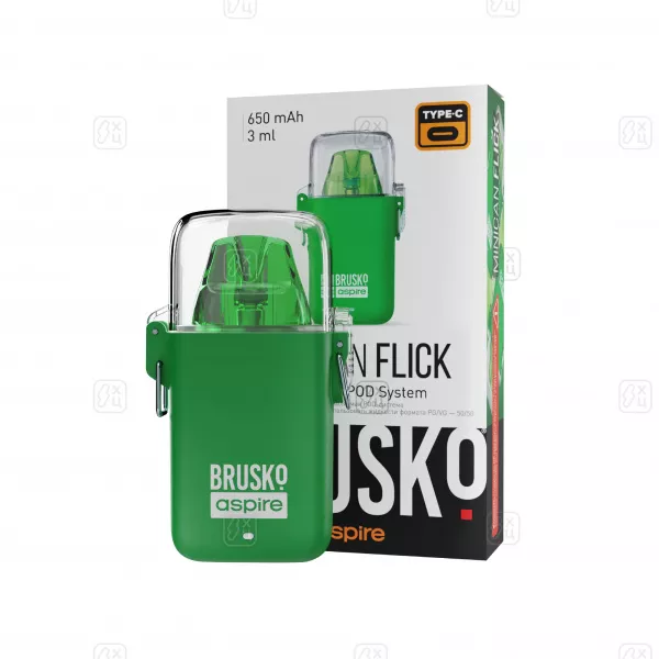 92  BRUSKO MINICAN FLICK зеленый 1