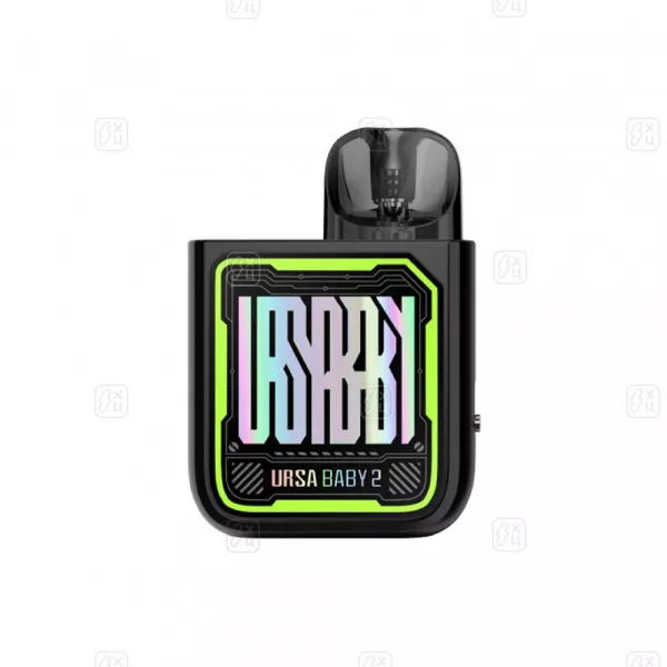 2 URSA BABY 2 POD KIT Tech Black × Fancy Maze