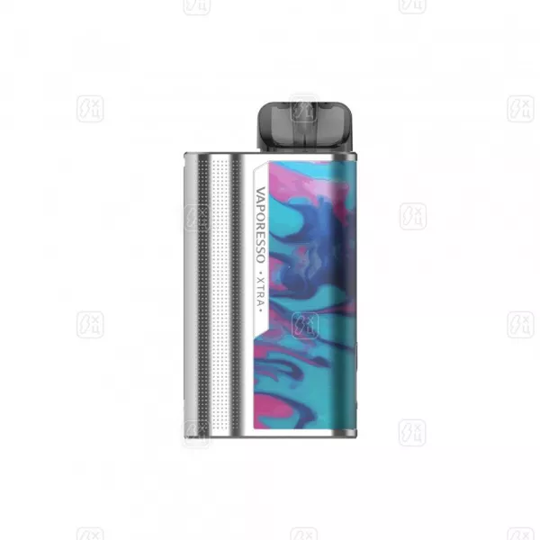 53_POD_система_Vaporesso_XTRA_Kit_Silver_Resin_Серебряная_смола