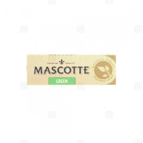 139_Бумага_для_самокруток_MASCOTTE_Green_Organic_50шт