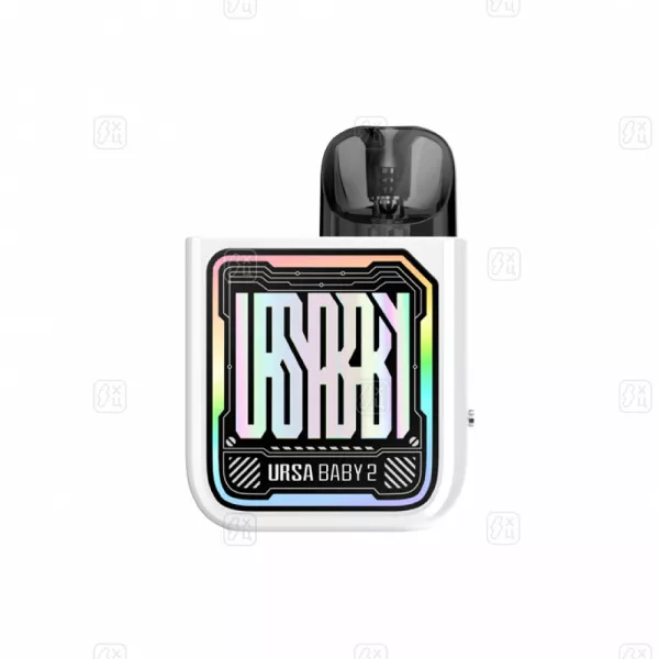 2 URSA BABY 2 POD KIT Tech White × Fancy Maze