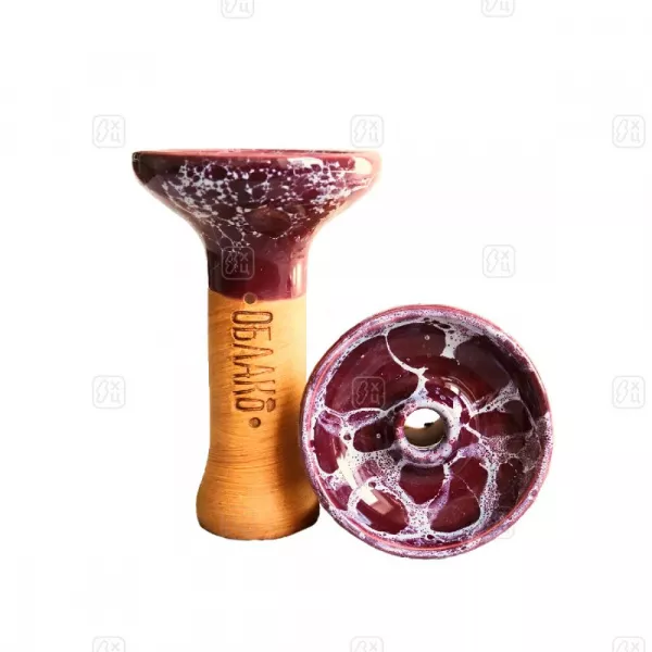 Чаша_Oblako_Phunnel_M_Glaze_Бордово_белый_мрамор