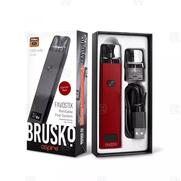 brusko коробка красный