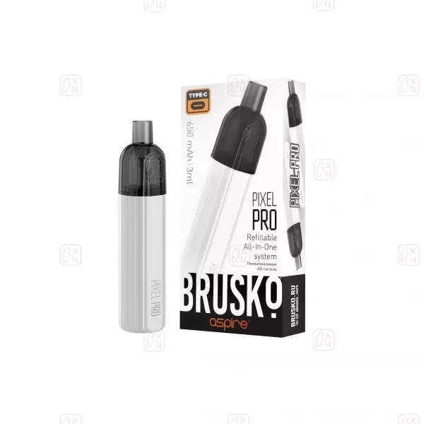 3 Brusco Pixel PRO с коробкой белый
