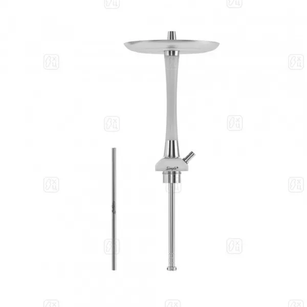 105_Кальян_MattPear_Simple_S_White_Slim_без_колбы_1