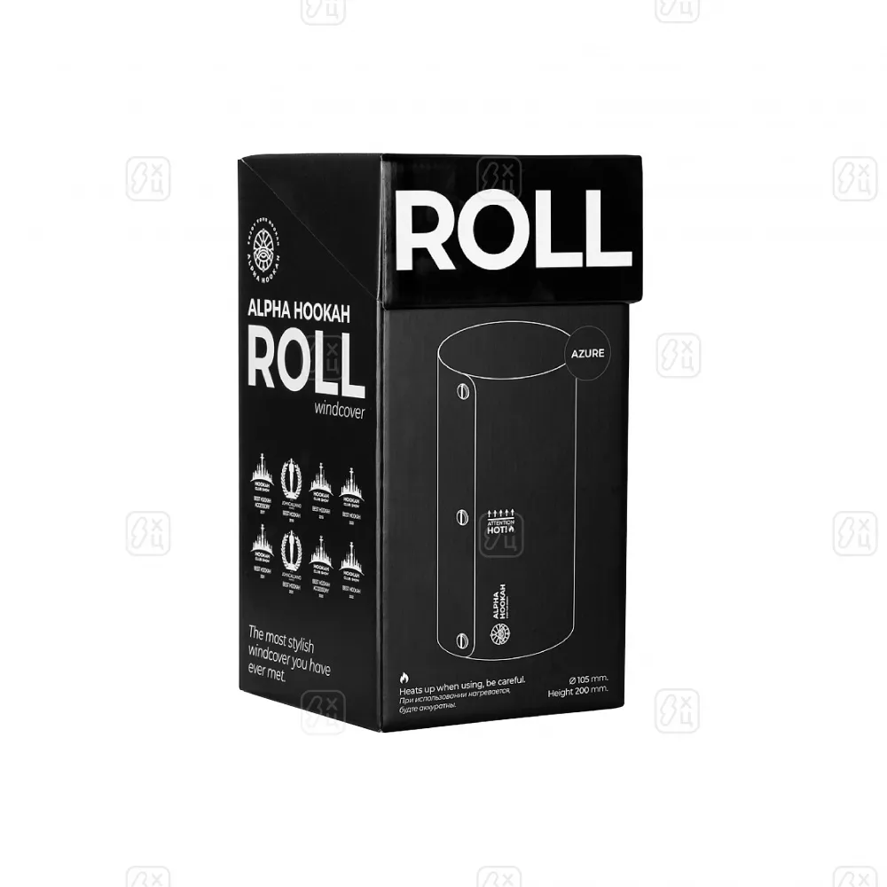 Ветровик для кальяна ALPHA ROLL (Nardo Grey)